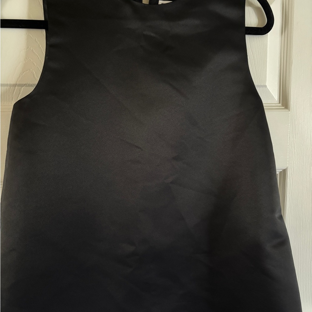 Zara Black Boxy Tank Top